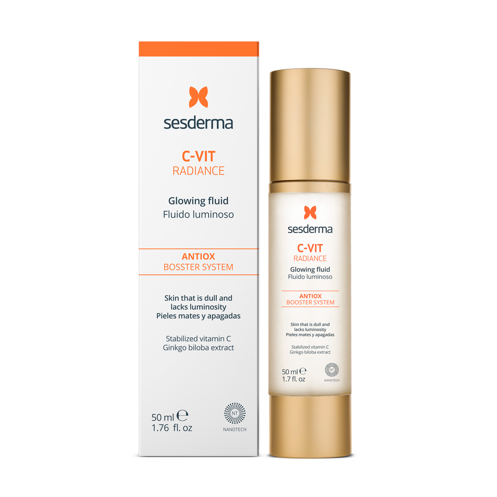 SESDERMA C-VIT GLOWING FLUID | Izgaismojošs fluīds, 50 ml
