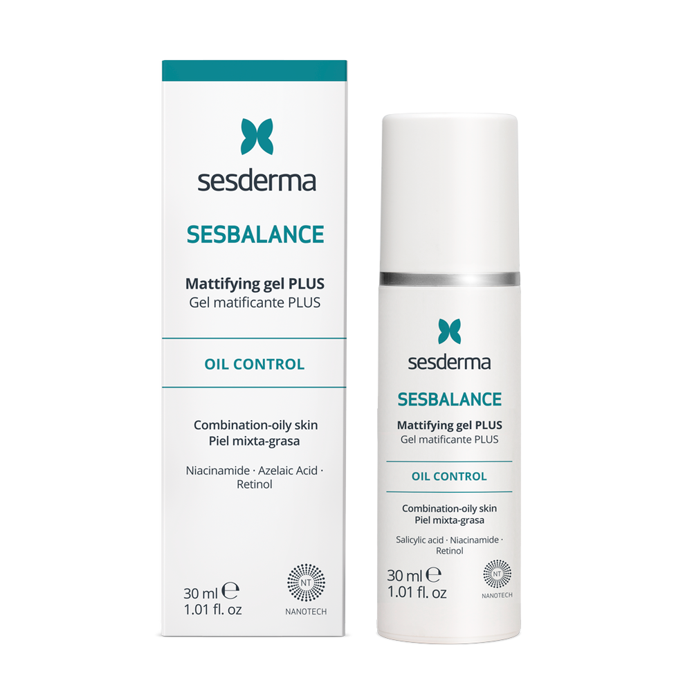 Sesderma Sesbalance Plus Matējošs Sejas Gēls, 30ml