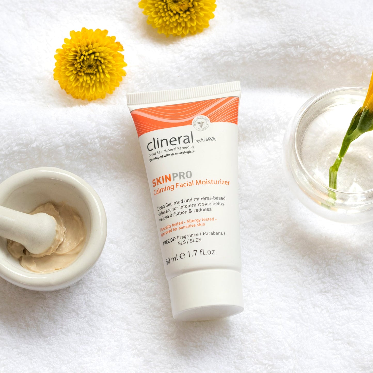 CLINERAL SKINPRO CALMING FACIAL MOISTURIZER | krēms, 50 ml