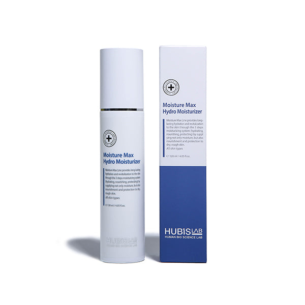 HUBISLAB Moisture Max Hydro Moisturizer | Mitrinošs krēms, 120 ml