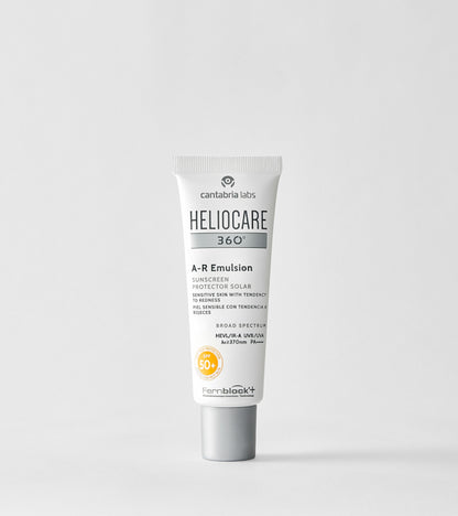 HELIOCARE 360° A-R EMULSION SPF50+ | Saules aizsargājoša emulsija jutīgai ādai, rozācijai - 50ml