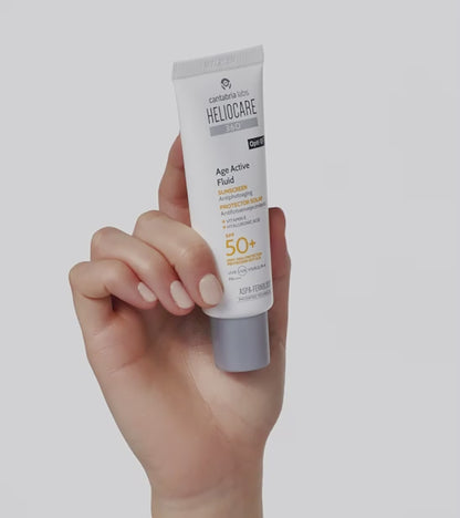 HELIOCARE 360° AGE ACTIVE FLUID SPF50+ | Saules aizsargfluīds ar pretnovecošanās īpašībām SPF50 +, 50 ml